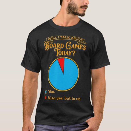 Boordgame Enthusiast T-shirt (Voorkant)