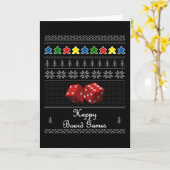 Boordspel Ugly Sweater - Fun Game Night Kaart (Gele Bloem)