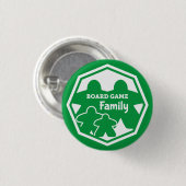 Boordspelfamilie 2P2K wit Lijst Ronde Button 3,2 Cm (Voorkant /achterkant)
