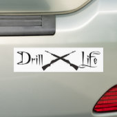 Boorduur Bumpersticker (Op auto)