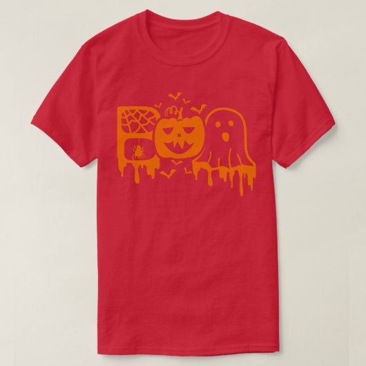 boorehalloween t-shirt (Design voorkant)
