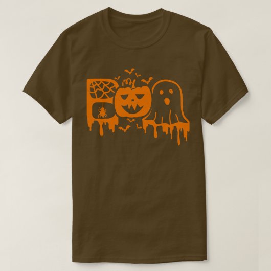 boorehalloween t-shirt (Design voorkant)