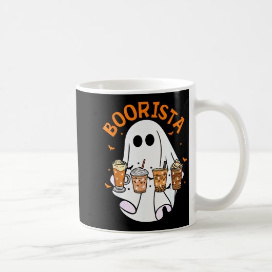 Boorista Barista Ghost Coffee Halloween Soky Seaso Koffiemok (Rechts)