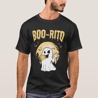 Boorito Funny Ghost Kostuum Mannen Vrouwen Kinder  T-shirt