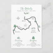 Boorkaartenpas - Aangepaste ontwerpkaart Informatiekaartje (Voorkant)