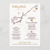 Boorkaartenpas - CUSTOM DESIGN MEGAN Informatiekaartje (Voorkant)