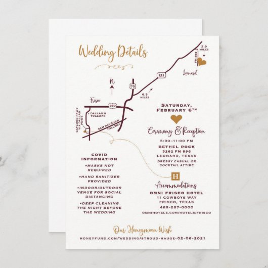 Boorkaartenpas - CUSTOM DESIGN MEGAN Informatiekaartje (Voorkant / Achterkant)