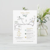 Boorkaartje - Aangepast ontworpen Informatiekaartje (Staand voorkant)