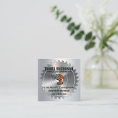 boormachine | Metaalborstel | Cirkelzaag Vierkante Visitekaartje (Staand voorkant)