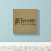 BOORN™ Beer Canvas Afdruk (Insitu (Houten vloer))