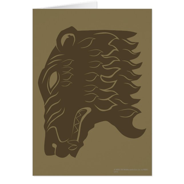 BOORN™ Beer hoofdsymbool (Voorkant)