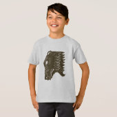 BOORN™ Beer hoofdsymbool T-shirt (Voorkant volledig)