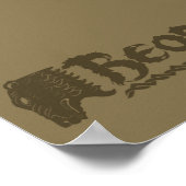 BOORN™ Beer Poster (Hoek)