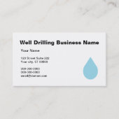 boorput visitekaartje (Voorkant)