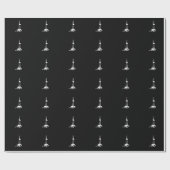 Boorrig Silhouette Wrapping Paper Cadeaupapier (Vlak)