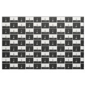 Boorrig Silhouettes Stof (Fat Quarter)