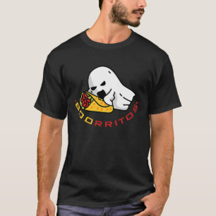Boorritos Burritos Ghost Mexican Halloween Costume T-shirt