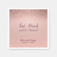 Boorstrelstaart Cocktail Napkin