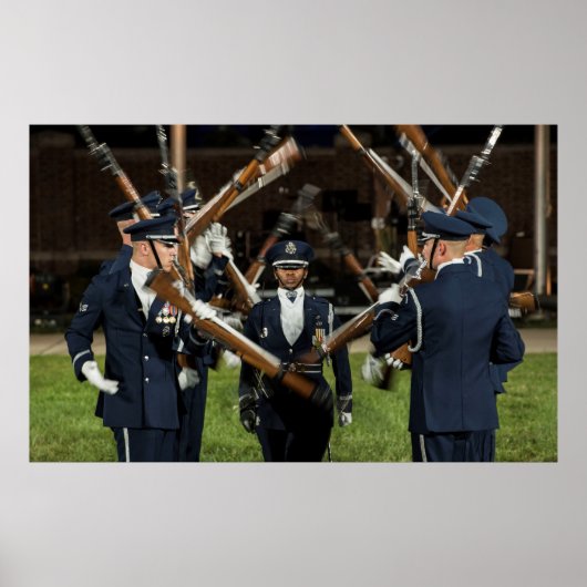 Boorteam van de Eer van de Luchtmacht Poster (Voorkant)