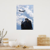 Boorteam van de Eer van de Luchtmacht Poster (Keuken)
