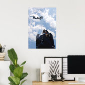 Boorteam van de Eer van de Luchtmacht Poster (Thuiskantoor)