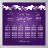 Boorzitjes Paars Poster (Voorkant)