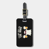 Boos Beer Tipsy Ghost Volwassenen Bagagelabel (Voorkant verticaal)