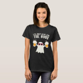 Boos Beer Tipsy Ghost Volwassenen T-shirt (Voorkant volledig)