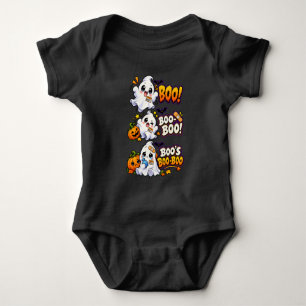 Boo's Boo-Boo Schattig Spook Halloween Humor Romper