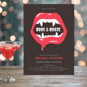Boos & Booze Fun Halloween 70ste verjaardagsfeestj Kaart