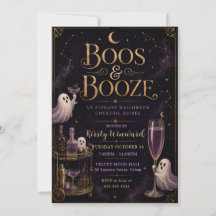 Boos & Booze Halloween Cocktail Soiree