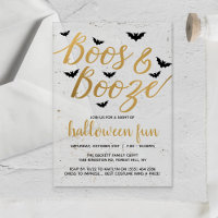 Boos & Booze Halloween Party