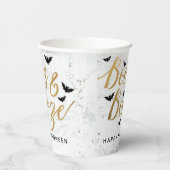 Boos & Booze Halloween Party Papieren Bekers (Rechts)