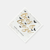 Boos & Booze Halloween Party Servet (Hoek)