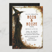 Boos & Booze I Witch Kaart (Voorkant / Achterkant)