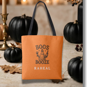 Boos & Booze Vintage Geest Tote Bag