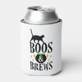 Boos & Brews Halloween Koelbox Blikjeskoeler (Blikje Voorkant)