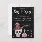 Boos & Brews Halloween Party Kaart (Voorkant)