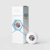Boo's Collage Callaway Supersonft 3 pk Golf Balls Golfballen (Verpakking)