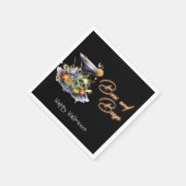 Boos en Booze Adult Halloween Cocktail Party Servet (Hoek)