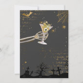 Boos en Booze Brews Volwassen Halloween Party Kaart (Achterkant)