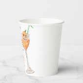 Boos en Booze Cocktail Halloween Party Papieren Bekers (Links)