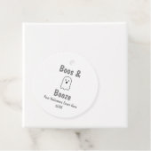 Boos en Booze Halloween Bedankjes Labels (In situ)