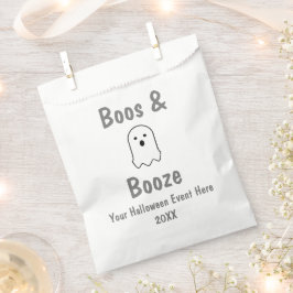 Boos en Booze Halloween Bedankzakje