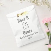 Boos en Booze Halloween Bedankzakje (Gezegeld)