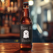 Boos en Booze Halloween Bier Etiket