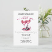 Boo's en Booze: Halloween Cocktail Bash! Kaart (Staand voorkant)