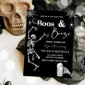Boos En Booze Halloween Party Uitnodiging