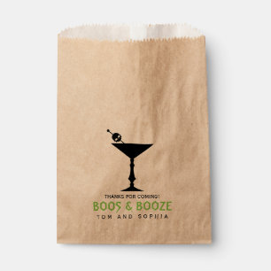 Boos en Booze Halloween Treat Tassen Bedankzakje
