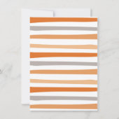 Boos en Booze Modern Halloween Party Kaart (Achterkant)